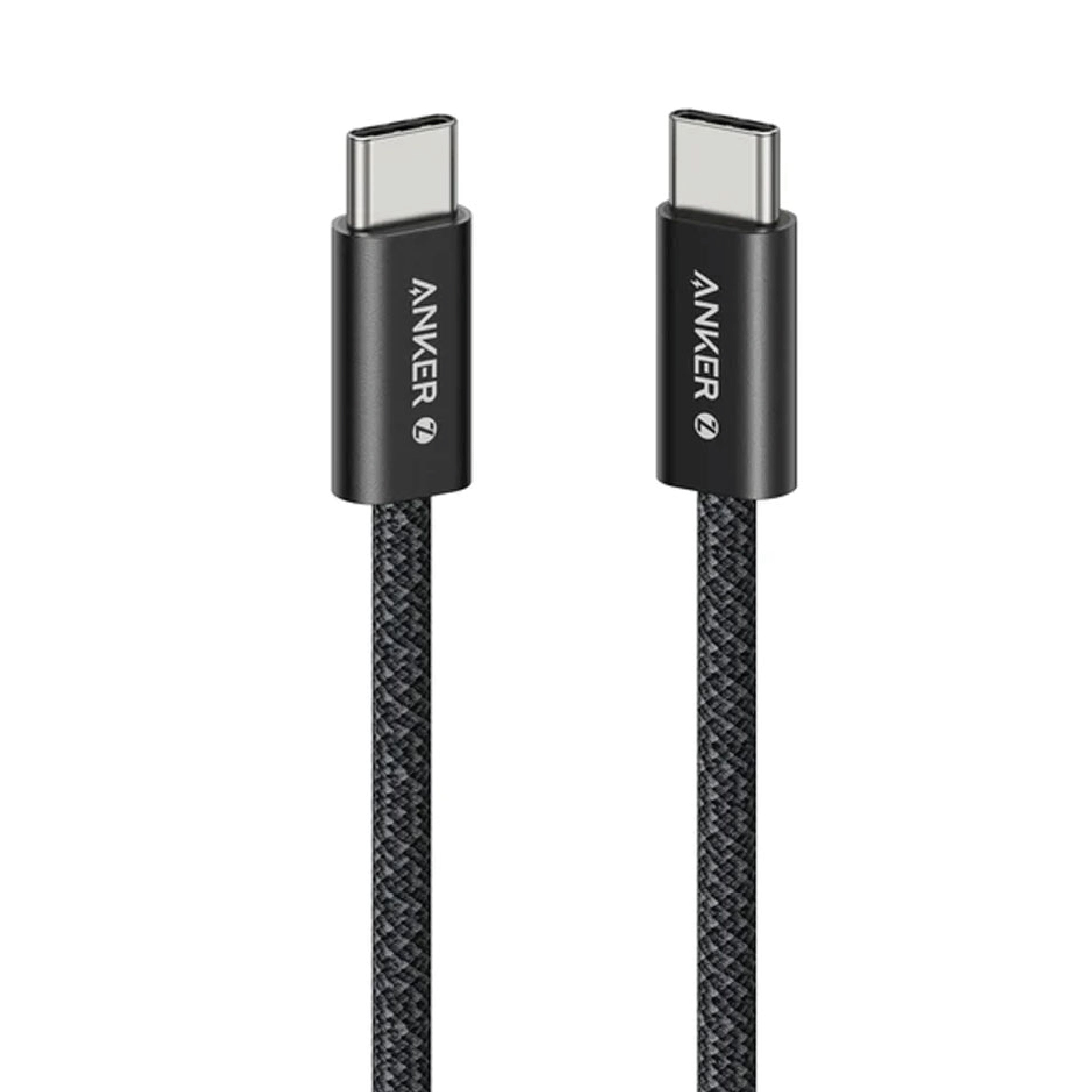 Zolo كيبل USB-C إلى USB-C من أنكر بقدرة 240 واط (1.8 متر) | أسود Zolo كيبل USB-C إلى USB-C من أنكر بقدرة 240 واط (1.8 متر) | أسود